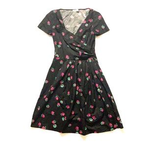 Moschino Chic n Cheap Black print dress Sz…